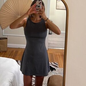 Grey mini dress